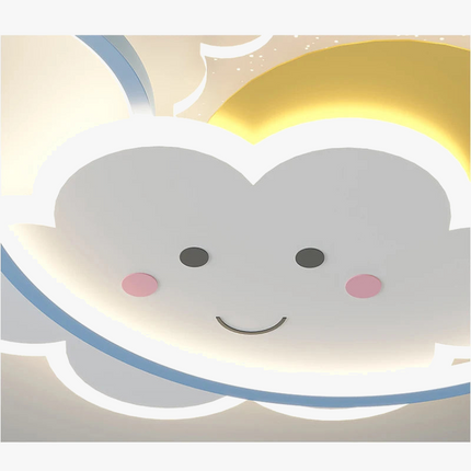 Plafonnier nuage moderne pour chambre d’enfant romantique et chaleureuse — LZ4X9P2