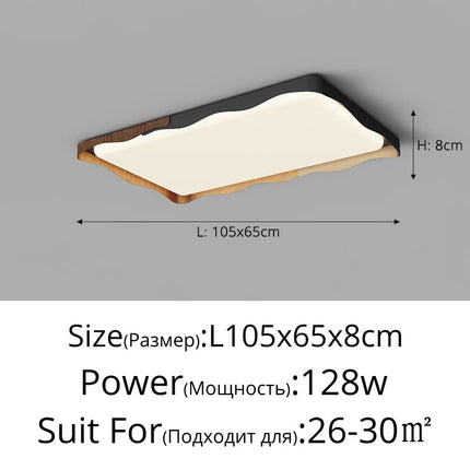 Plafonnier rétro américain style wabi-sabi haut de gamme créatif — LZ4X9T