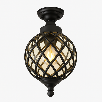 Plafonnier extérieur étanche style rétro européen-américain — LZ4J9Q2