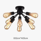Or 8 têtes / Ampoule non incluse