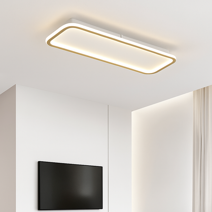 Plafonnier LED rectangulaire au design créatif moderne — LZ4Q7N2