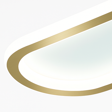 Plafonnier LED rectangulaire au design créatif moderne — LZ4Q7N2