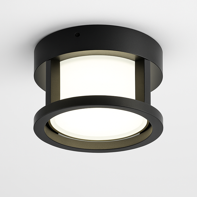 Plafonnier étanche rond et carré pour extérieur et jardin — LZ4X9P