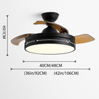 Plafond -Gris / 36 pouces / 220V