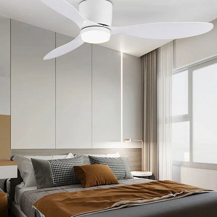 Plafonnier ventilateur style nordique pour intérieur moderne — LZ4X9P