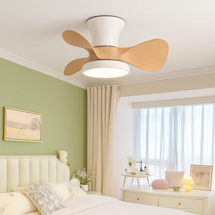 Plafonnier ventilateur lumineux télécommandé pour chambre enfant — LZ4X9Q2