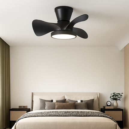 Plafonnier ventilateur lumineux télécommandé pour chambre enfant — LZ4X9Q2