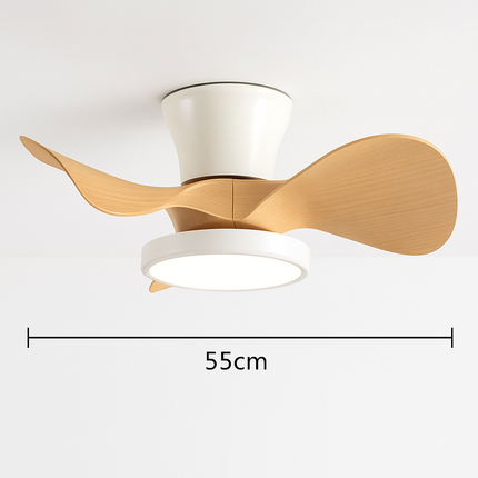 Plafonnier ventilateur lumineux télécommandé pour chambre enfant — LZ4X9Q2