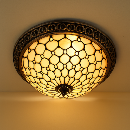 Plafonnier intérieur vintage style Art déco — LZ4X9P2