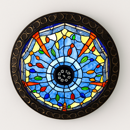 Plafonnier intérieur vintage style Art déco — LZ4X9P2