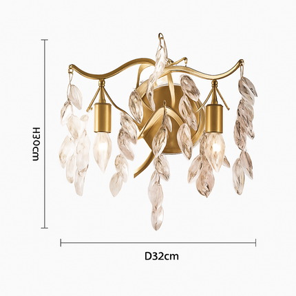 Plafonnier simple en cristal style américain Winfordo — LZ4Q7X9