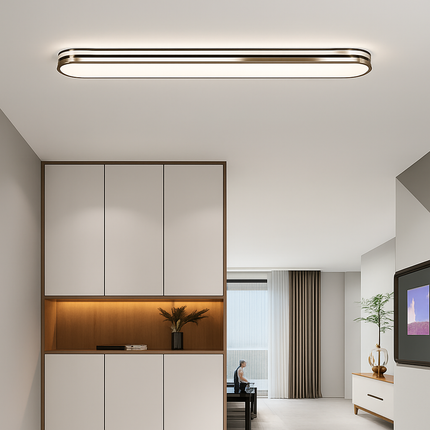 Plafonnier LED encastré pour allée et couloir avec spectre complet et protection oculaire — LZ4X9T