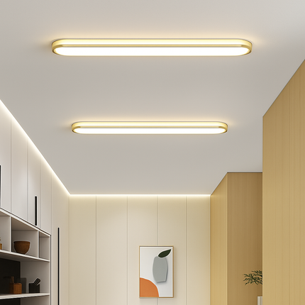 Plafonnier LED encastré pour allée et couloir avec spectre complet et protection oculaire — LZ4X9T