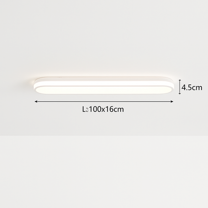 Plafonnier LED encastré pour allée et couloir avec spectre complet et protection oculaire — LZ4X9T