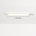 Blanc L60x16cm 38W / 3 couleurs sans télécommande