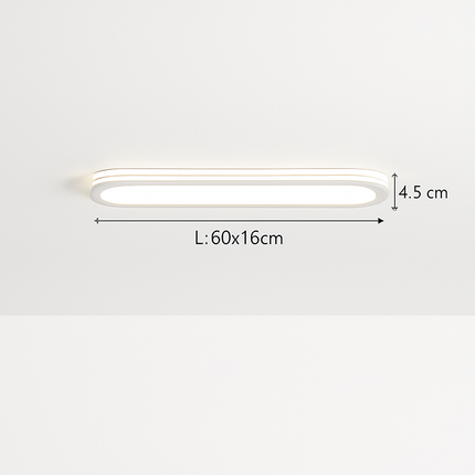Plafonnier LED encastré pour allée et couloir avec spectre complet et protection oculaire — LZ4X9T