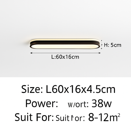 Plafonnier LED encastré pour allée et couloir avec spectre complet et protection oculaire — LZ4X9T