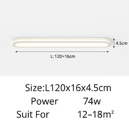 Plafonnier LED encastré pour allée et couloir avec spectre complet et protection oculaire — LZ4X9T
