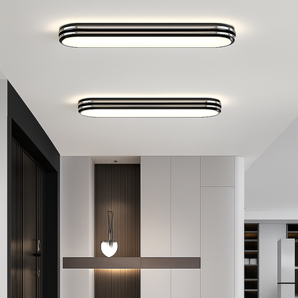 Plafonnier LED encastré pour allée et couloir avec spectre complet et protection oculaire — LZ4X9T