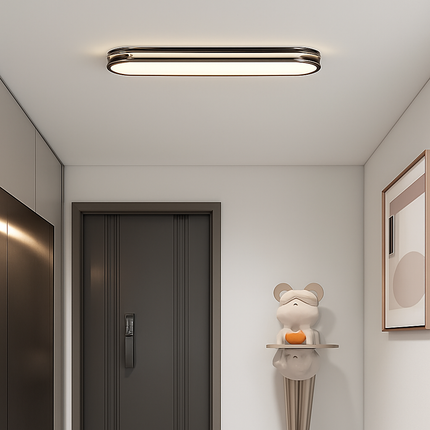 Plafonnier LED encastré pour allée et couloir avec spectre complet et protection oculaire — LZ4X9T