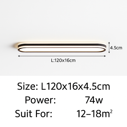 Plafonnier LED encastré pour allée et couloir avec spectre complet et protection oculaire — LZ4X9T