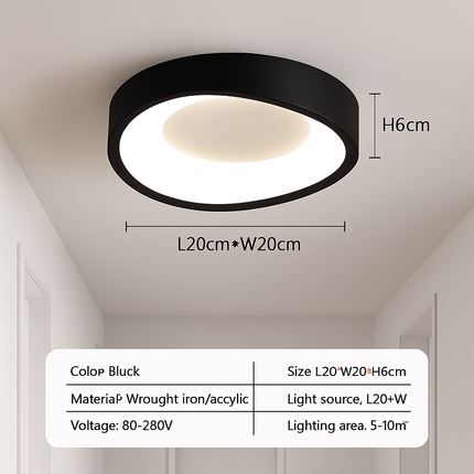 Plafonnier LED moderne pour décoration intérieure lumineuse — LZ4X9P2