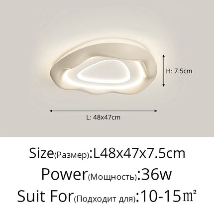 plafonniers à led modernes pour un éclairage intérieur créatif