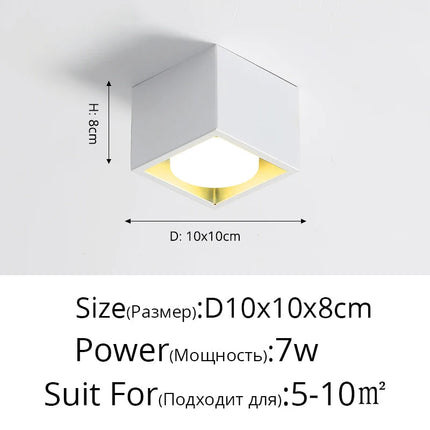 Plafonnier LED pour éclairage intérieur d'espaces commerciaux et publics — LZ4X7Q9