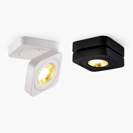 Plafonnier spot LED orientable 360° COB 7W-15W montage en surface — LZ4G7Q2