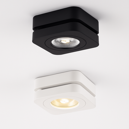 Plafonnier spot LED orientable 360° COB 7W-15W montage en surface — LZ4X9T