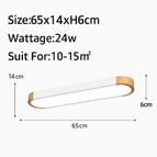 Y6058 blanc 65cm / Blanc chaud