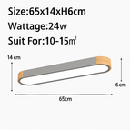 Y6058 gris 65cm / Blanc chaud