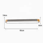Y6058 gris 95cm / Blanc chaud PAS de RC