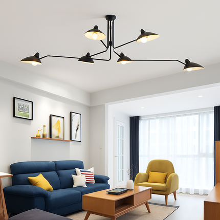 Plafonniers modernes de style nordique pour salon chambre à coucher lampe Luminaire suspendu luminaires industriels pour la maison Art déco
