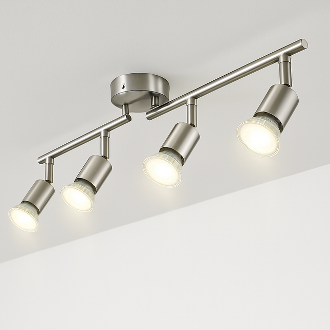 plafonniers rotatifs angle réglable avec ampoule led pour éclairage spot