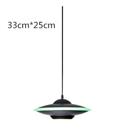 Suspension LED soucoupe volante colorée