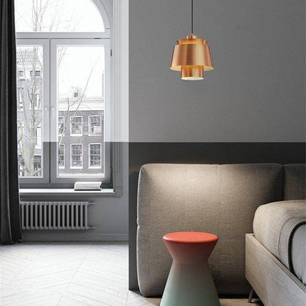Suspension LED design en métal coloré style bar — LZ4X9P2