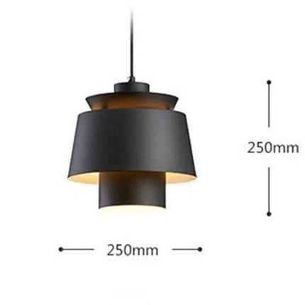 Suspension LED design en métal coloré style bar — LZ4X9P2