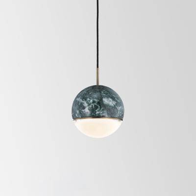 Suspension LED boule design effet marbre coloré — LZ4N7Q2