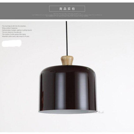 Suspension design en aluminium et bois aux formes variées — LZ4XJ9
