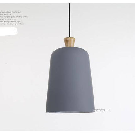 Suspension design en aluminium et bois aux formes variées — LZ4XJ9