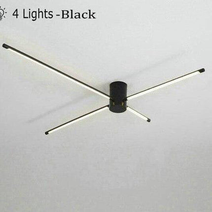 Plafonnier design à barres LED multiples Fashion — LZ4T9XQ