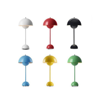 Lampe de table LED colorée avec abat-jour en métal Study — LZ4X9P2