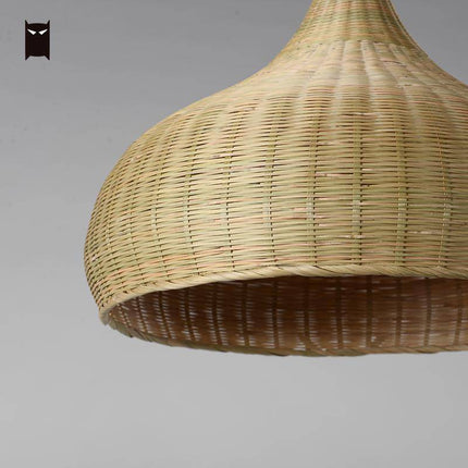 Suspension arrondie en bambou au style rustique délicat — LZ4P9X