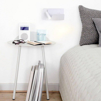 Applique murale spot LED ajustable avec support livre — LZ4X9T
