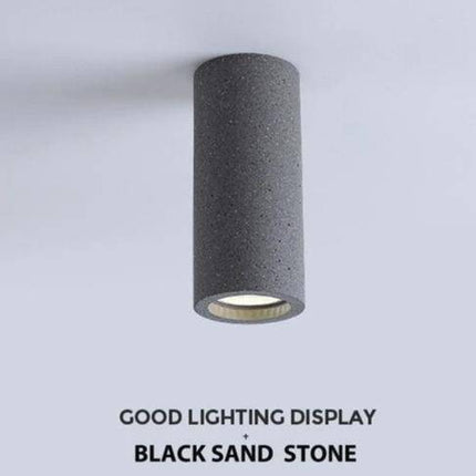 Spot LED rond en ciment au design industriel moderne — LZ4X9T2