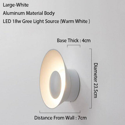 Applique murale LED design en métal coloré style Loft — LZ4P9XQ
