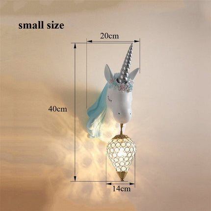 Applique murale enfant forme licorne design moderne Eysa — LZ4X9Q7