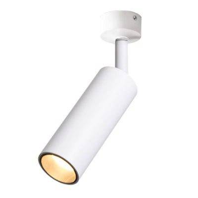 Spot LED cylindrique moderne en aluminium pour rail — LZ4P9XJ