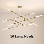 10 Lumières - D136cm / Chaude
